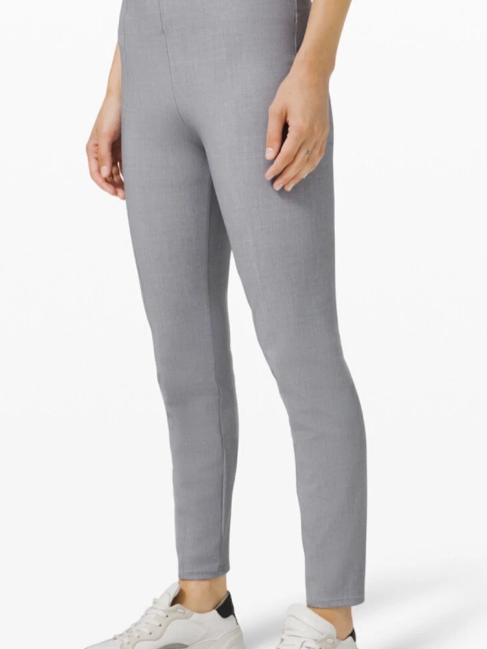 lululemon Here To There HR Pant 7/8 Size 6 OHMG Light Grey